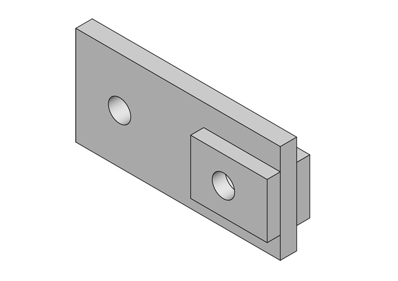 Tension plate