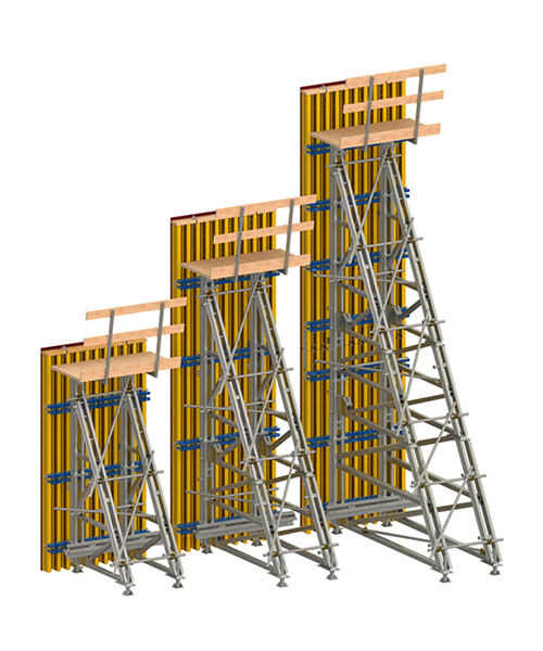 Modular supporting frames